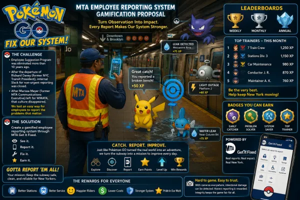 Pokemon Go for MTA